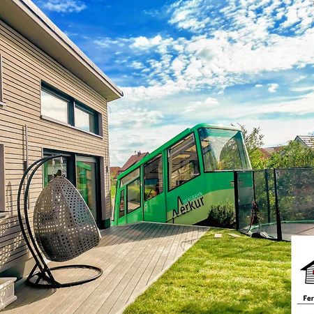 Exklusives Holzhaus Mit Bergbahn - Baden-Baden Im Schwarzwald Villa Eksteriør bilde
