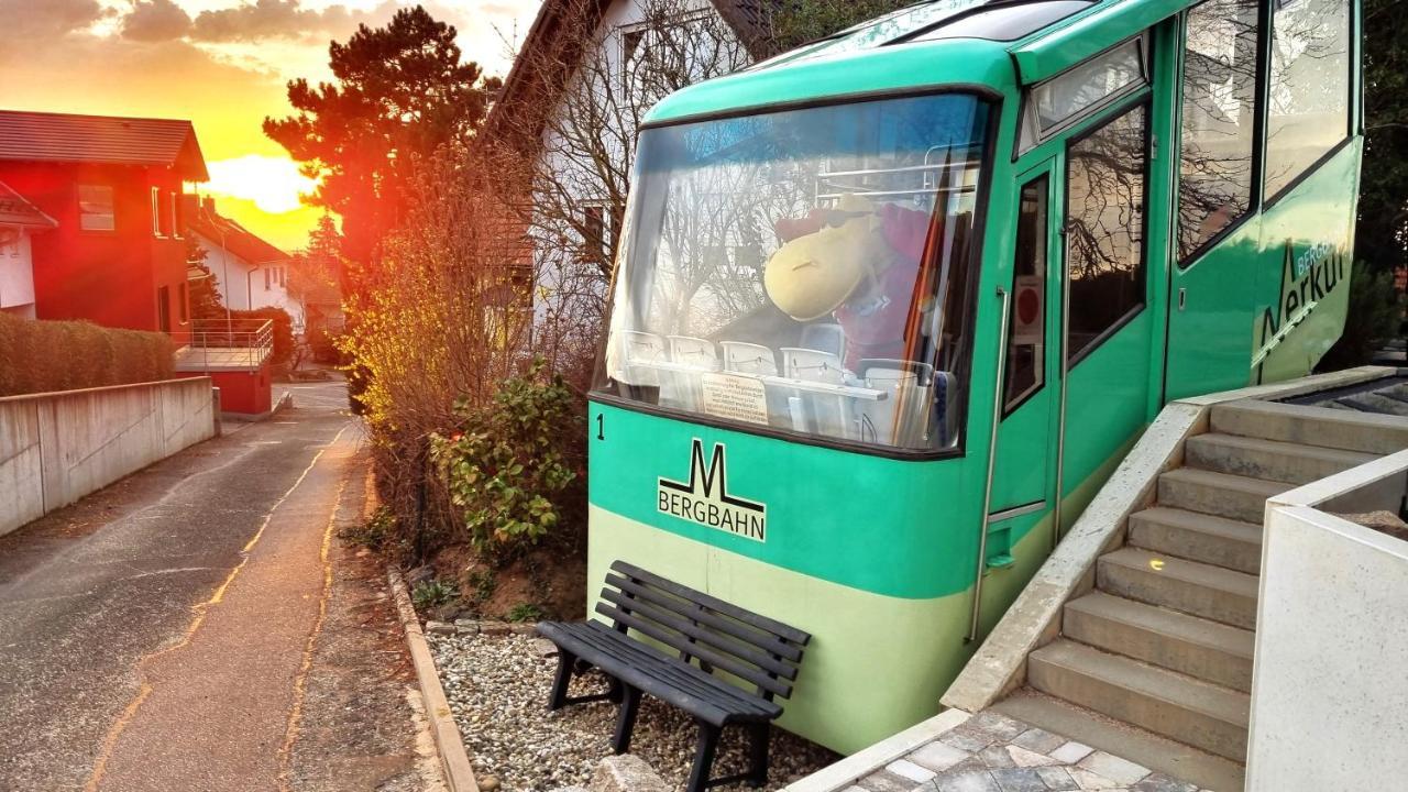Exklusives Holzhaus Mit Bergbahn - Baden-Baden Im Schwarzwald Villa Eksteriør bilde
