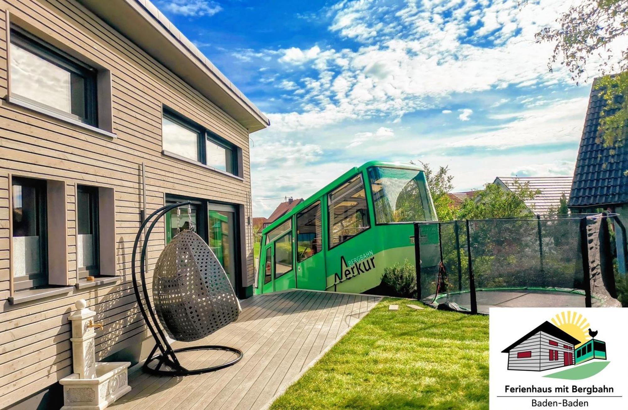 Exklusives Holzhaus Mit Bergbahn - Baden-Baden Im Schwarzwald Villa Eksteriør bilde